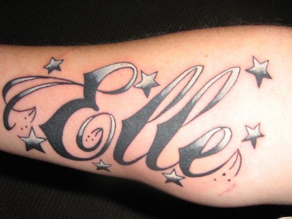 77 interessante Namenstattoos und brillante Namenstattoo-Ideen