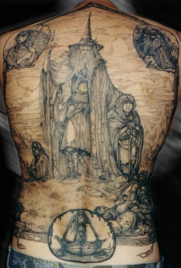 88 Rückentattoos, die dich dazu bringen, ein Rückentattoo zu bekommen