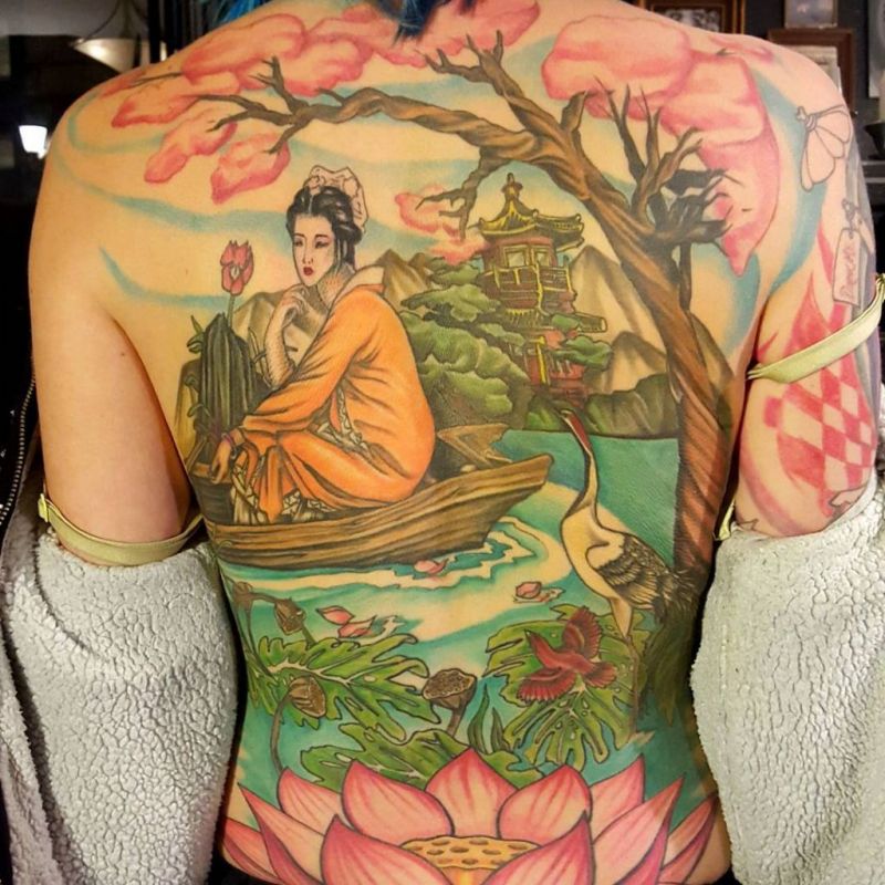 88 Rückentattoos, die dich dazu bringen, ein Rückentattoo zu bekommen