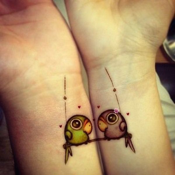 88 Best Friend Tattoos für BFFs