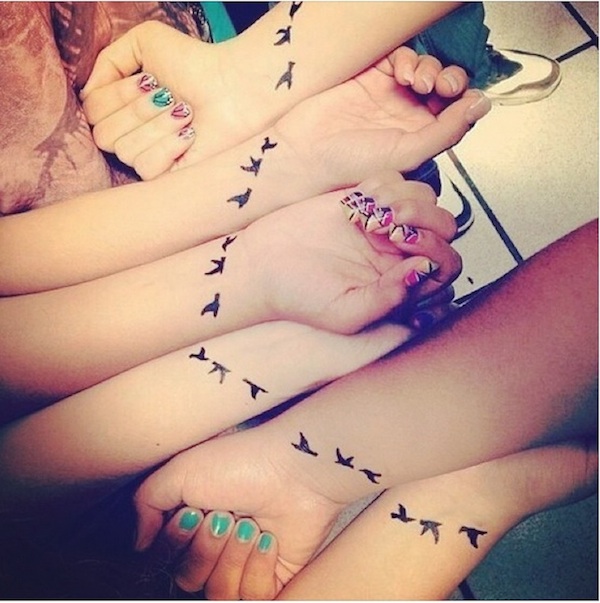 88 Best Friend Tattoos für BFFs