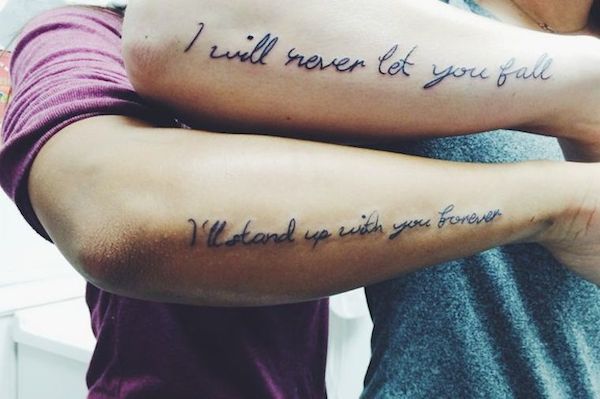 88 Best Friend Tattoos für BFFs