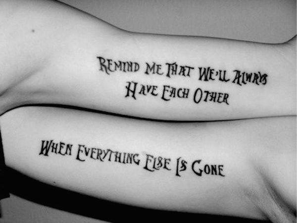 88 Best Friend Tattoos für BFFs