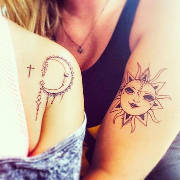 88 Best Friend Tattoos für BFFs