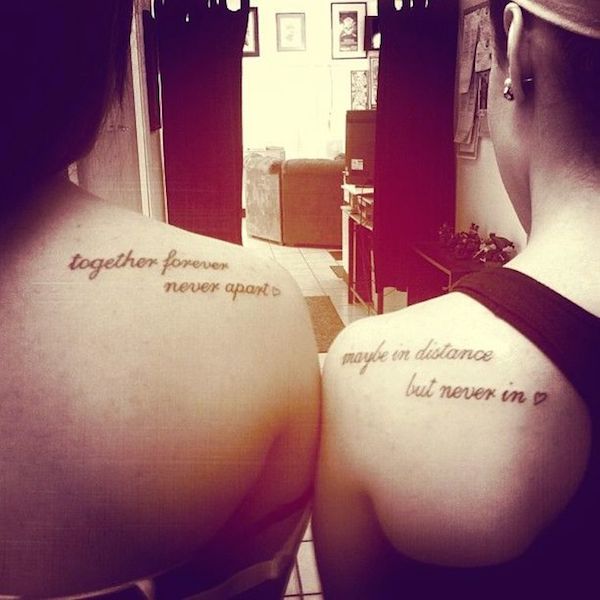 88 Best Friend Tattoos für BFFs