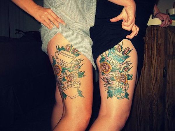 88 Best Friend Tattoos für BFFs