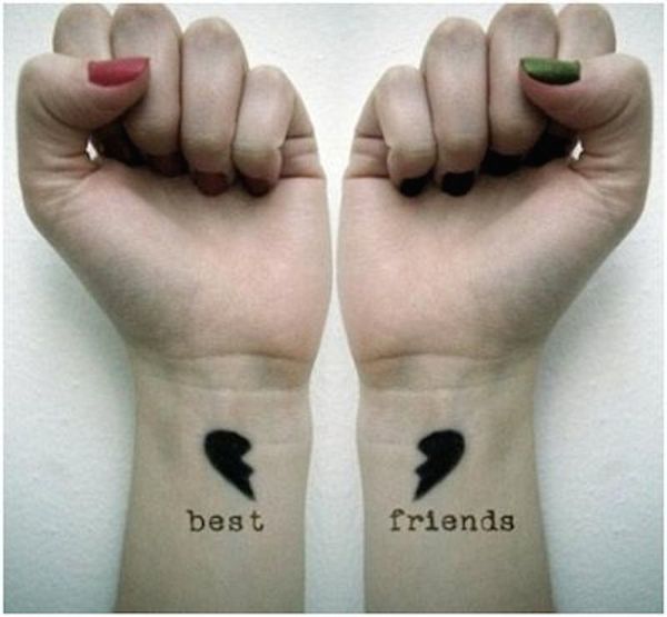 88 Best Friend Tattoos für BFFs