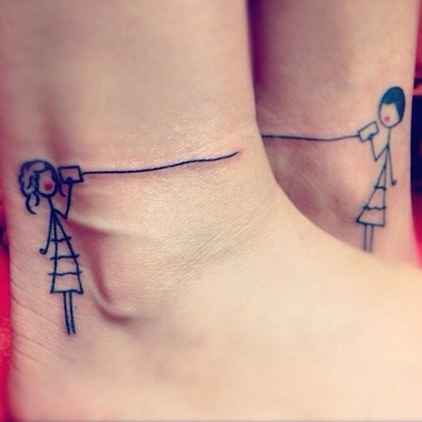 88 Best Friend Tattoos für BFFs