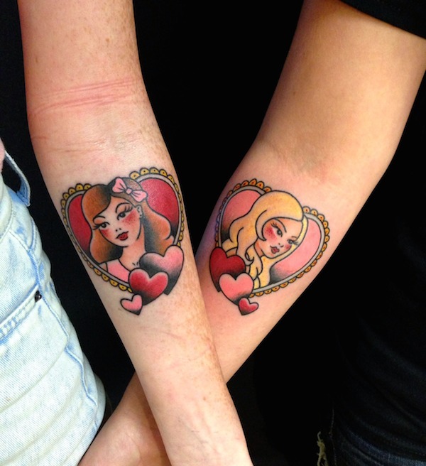 88 Best Friend Tattoos für BFFs