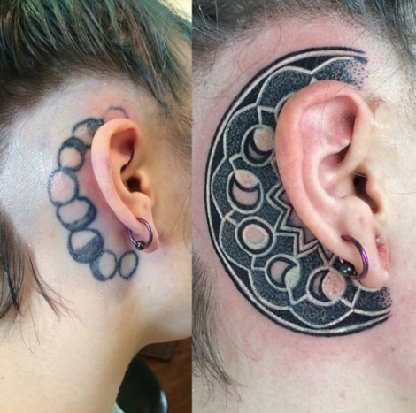 Als nächstes ist es an der Zeit, ein REALISTISCHES Cover-Up-Konzept für Ihr Tattoo zu entwickeln und zu recherchieren. Cover-Ups sind nicht wie normale Tattoos, da dein Künstler nicht mit einer leeren Leinwand arbeitet und mit einem bestehenden Tattoo interagieren muss. Informieren Sie sich über die Arten von Tätowierungen, Designs und Stilen, die sich gut für Vertuschungen eignen.