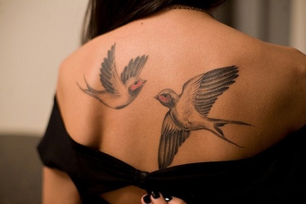 90 erstaunliche Vogel-Tattoos