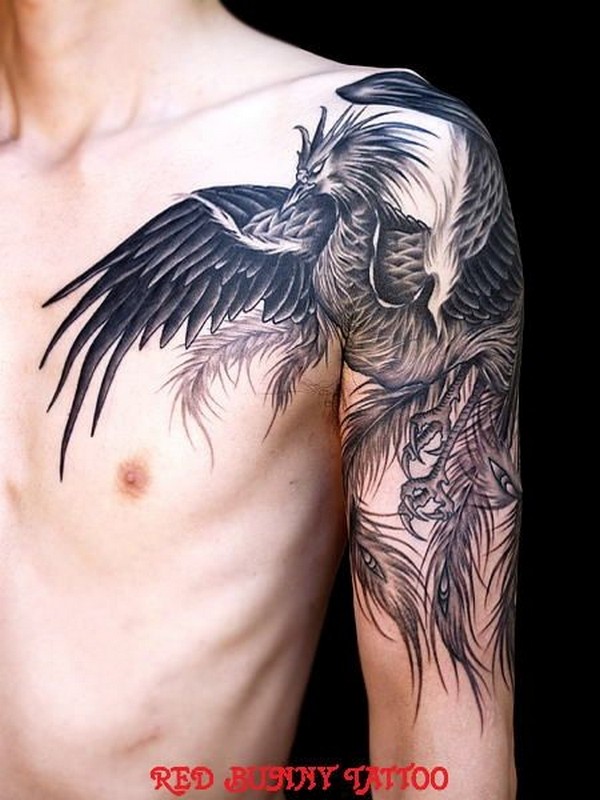 90 erstaunliche Vogel-Tattoos