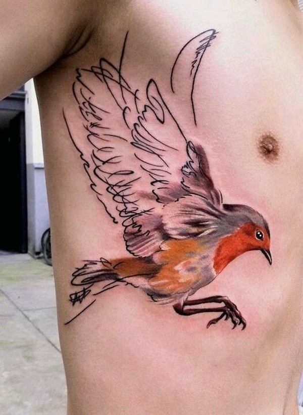 90 erstaunliche Vogel-Tattoos