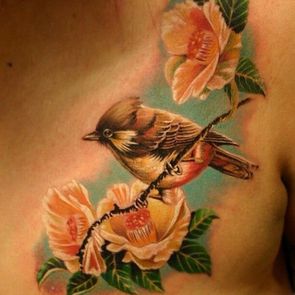 90 erstaunliche Vogel-Tattoos