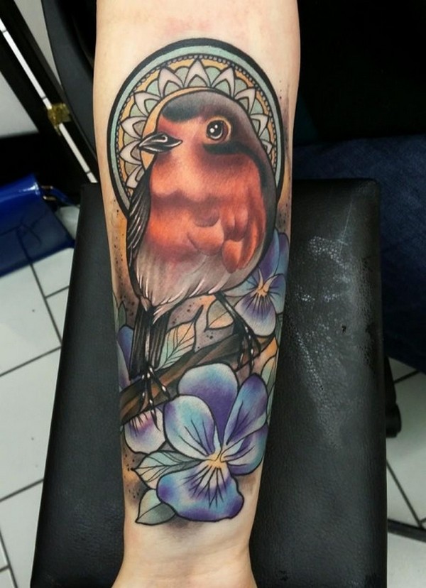 90 erstaunliche Vogel-Tattoos