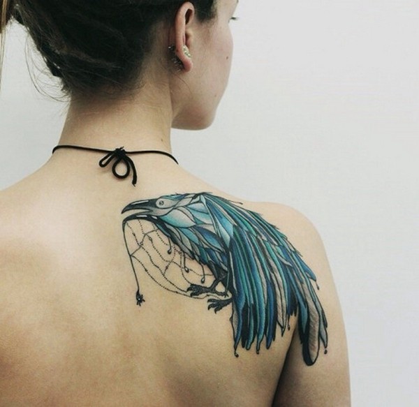 90 erstaunliche Vogel-Tattoos