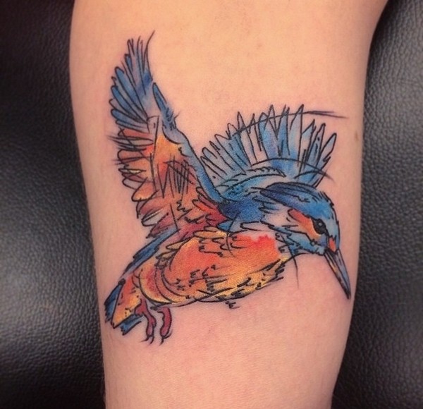 90 erstaunliche Vogel-Tattoos