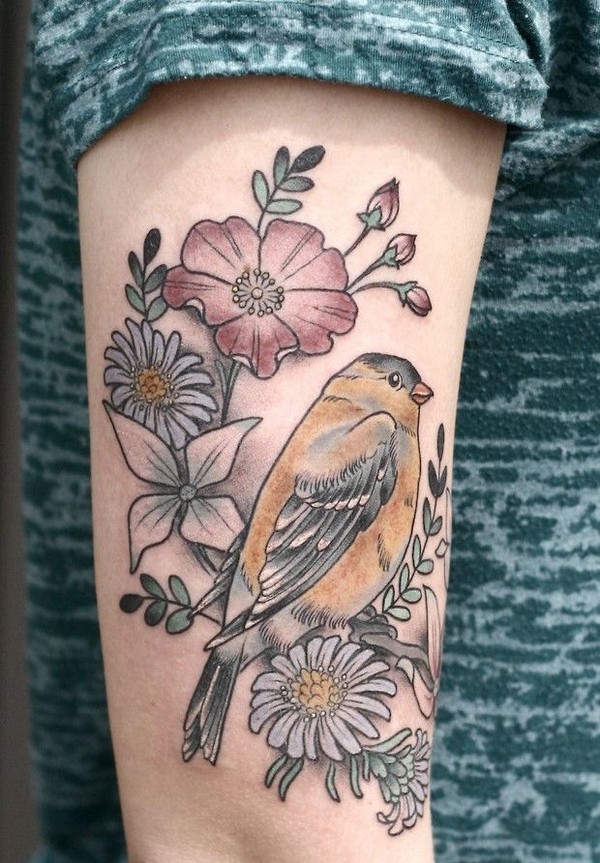 90 erstaunliche Vogel-Tattoos