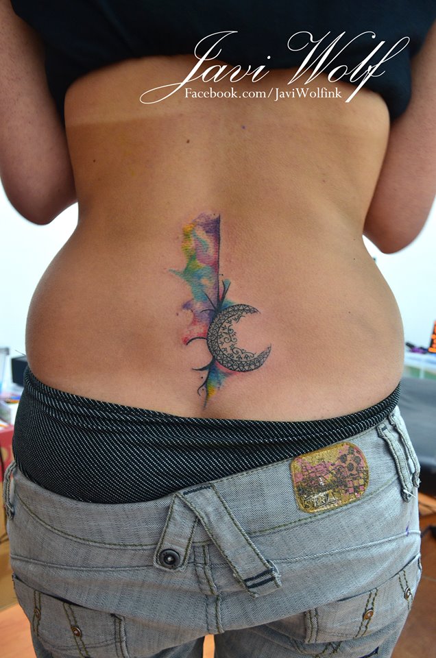 91 Mond-Tattoos, die nicht von dieser Welt sind