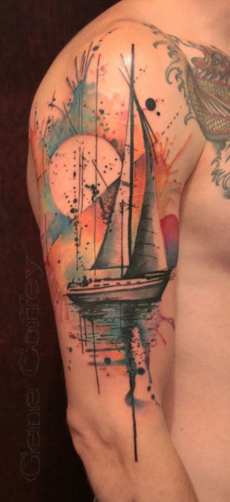 91 Mond-Tattoos, die nicht von dieser Welt sind