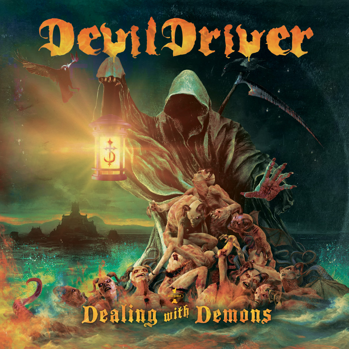 Devildriver - Umgang mit Dämonen Vol. I - (ALBUM-COVER)