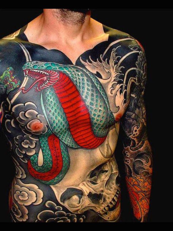Úžasný a fascinující rozsah návrhů a významů japonských tetování