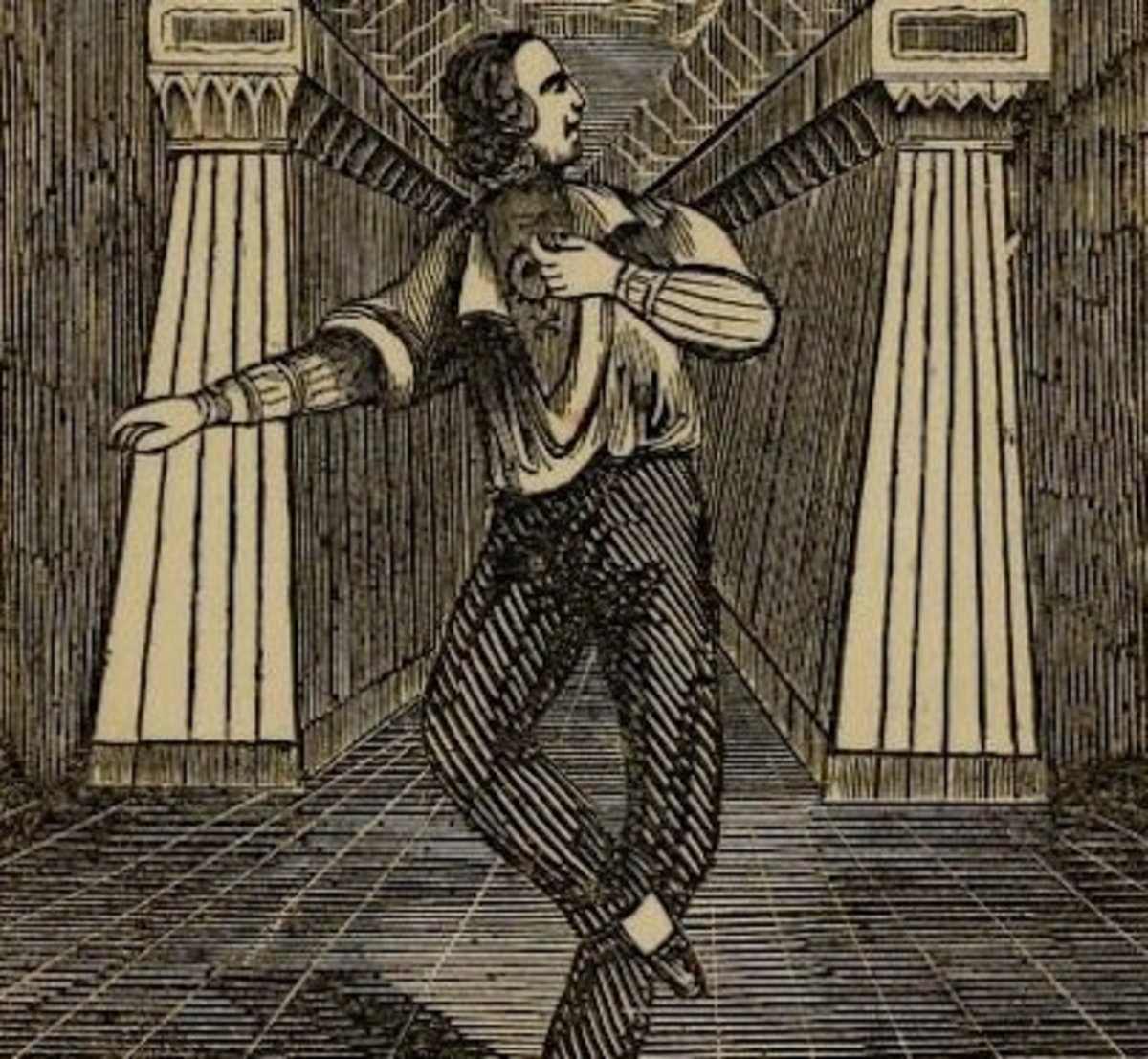 Bild aus dem Buch von James F. O'Connell, Foto aus der Public Domain Review