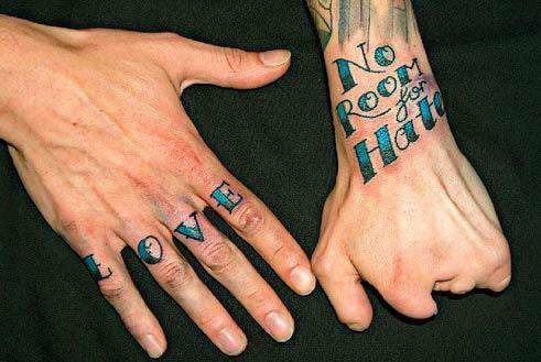 Amputierte Tattoo