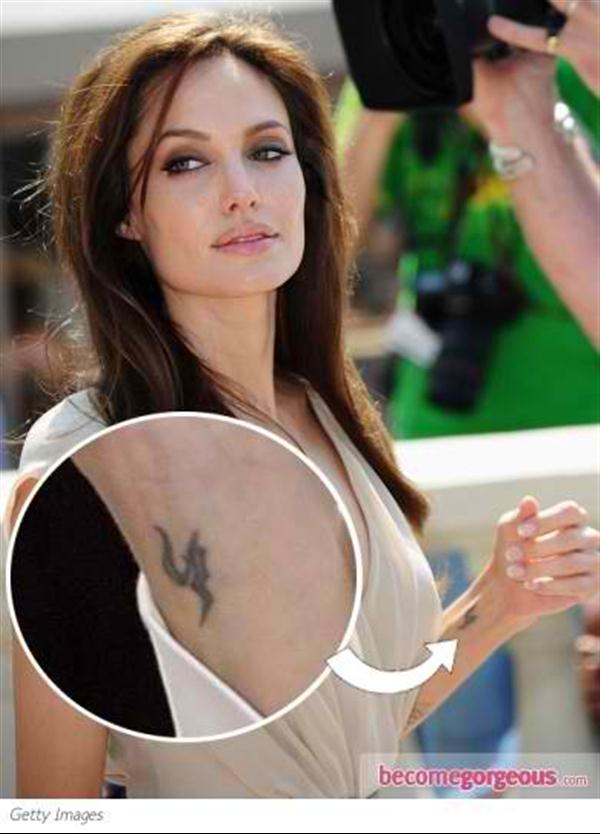 Angelina Jolie Tattoos – Fotos und Erklärung