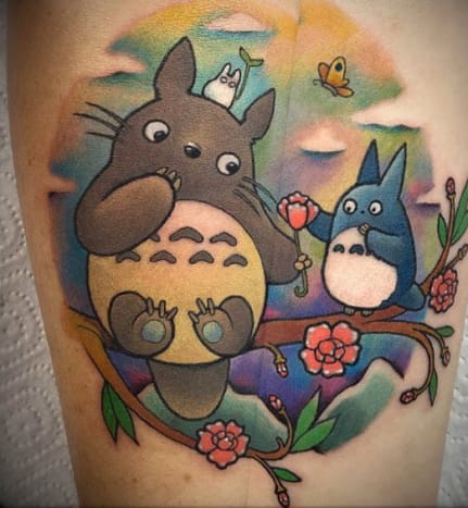 Rozkošný výklad Totoro od Dmitrije Jakovleva