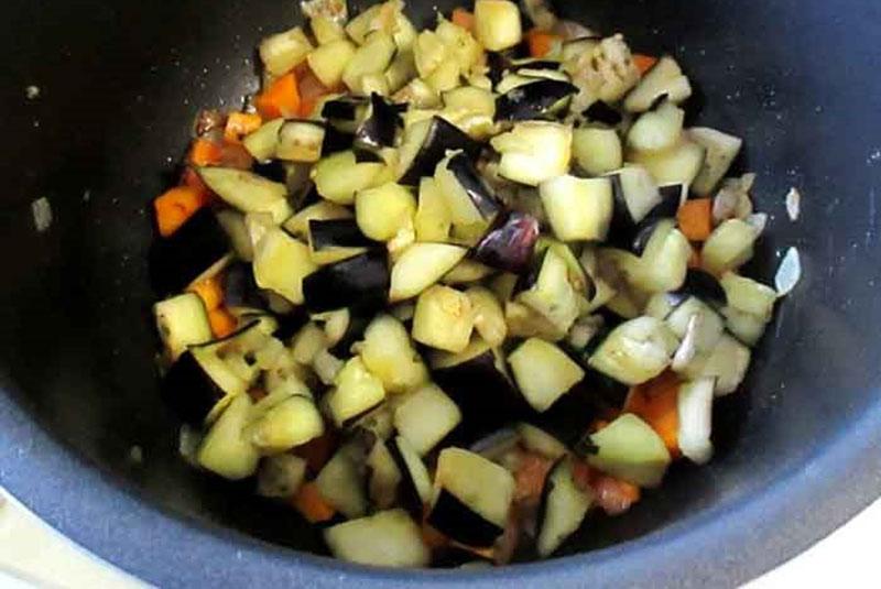 freír verduras