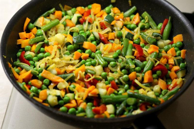 vegetales congelados