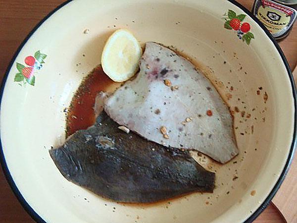 marinar pescado