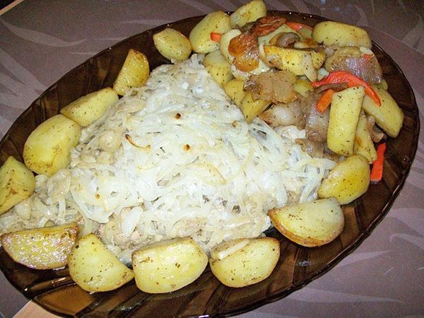el plato esta listo
