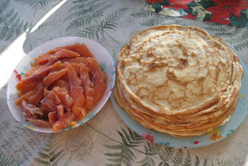 farcir les crêpes