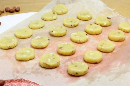 biscuits sur papier