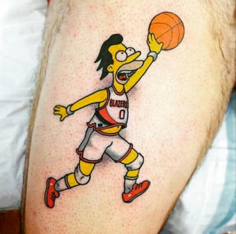Lenny ist in unserem Buch immer ein Slam Dunk.