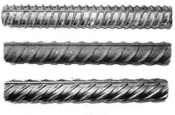 tipos de varillas para reforzar la base