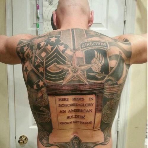 Armee-Tattoos - Zeigen Sie Ihren Respekt für die Verteidiger der Freiheit