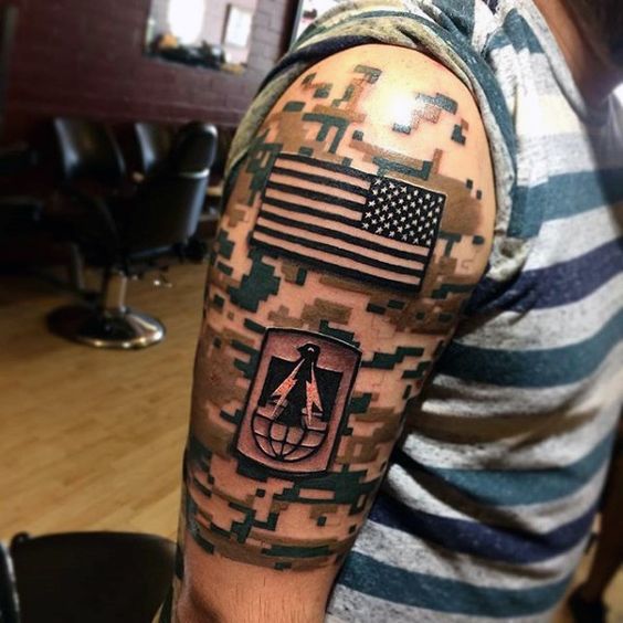 Armee-Tattoos - Zeigen Sie Ihren Respekt für die Verteidiger der Freiheit