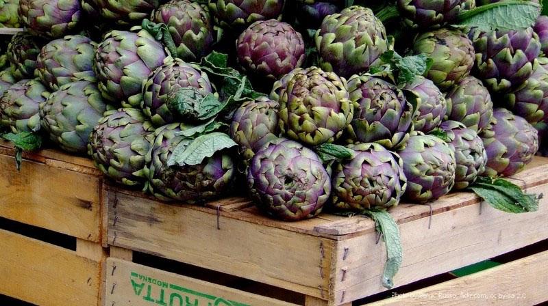 la alcachofa es un producto alimenticio dietético
