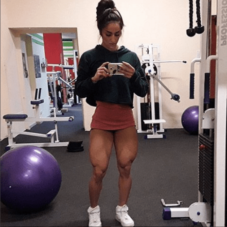 Foto: Bakhar Nabieva/Instagram. Bakhar řekl Daily Mail o tom, co ji v loňském roce inspirovalo k dosažení váhy.