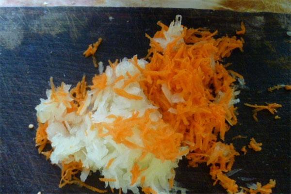 freír verduras