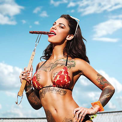 Pornostar Bonnie Rotten, fotografiert von Christian Saint für Inked Magazines Sex Issue.