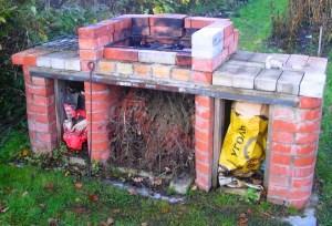barbecue en brique