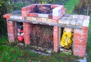 barbacoa de obra