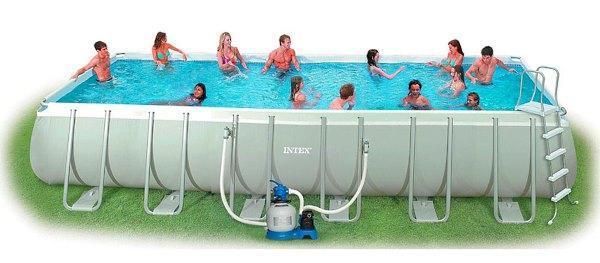Piscine à cadre Intex