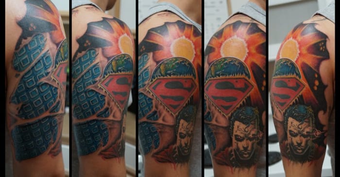 Superman Halbarm