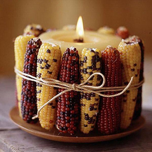 candelabro de maíz