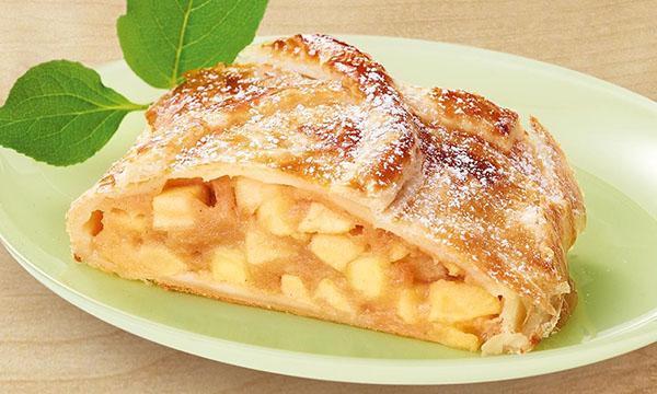 strudel de manzana congelada